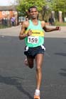 Yared Hagos (Wallsend Harriers) wins the  Terry O'Gara Memorial Road Race organised by Wallsend Harriers and AC race.